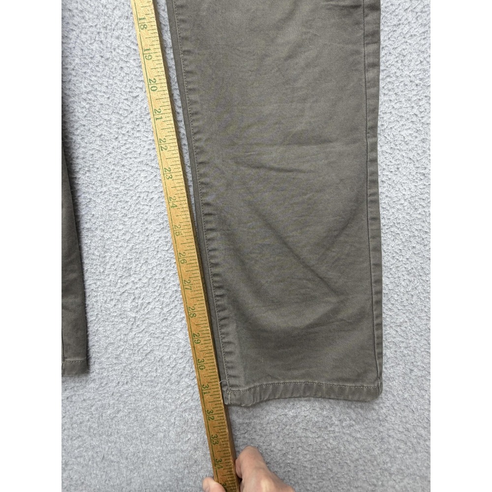 Bonobos Pants Mens 30x32 Green Slim Fit Stretch Chino Straight Casual Everyday - Picture 3 of 10